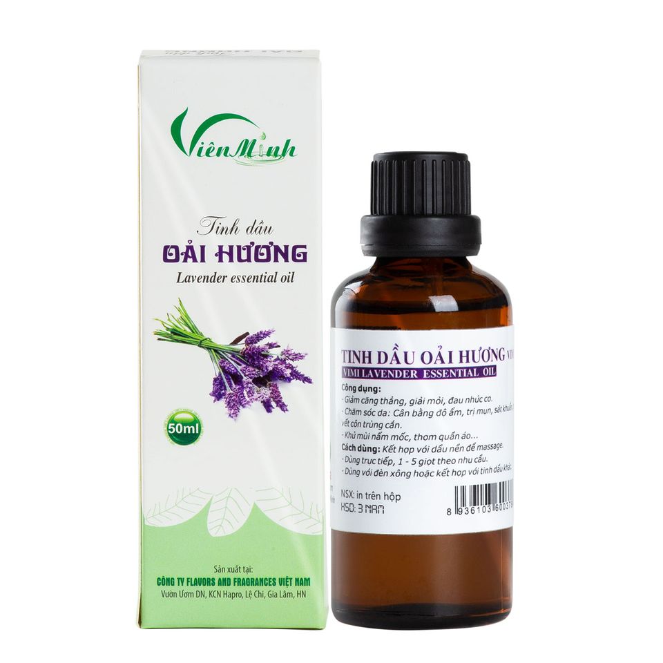  Tinh dầu oải hương sát khuẩn, thư giãn tinh thần