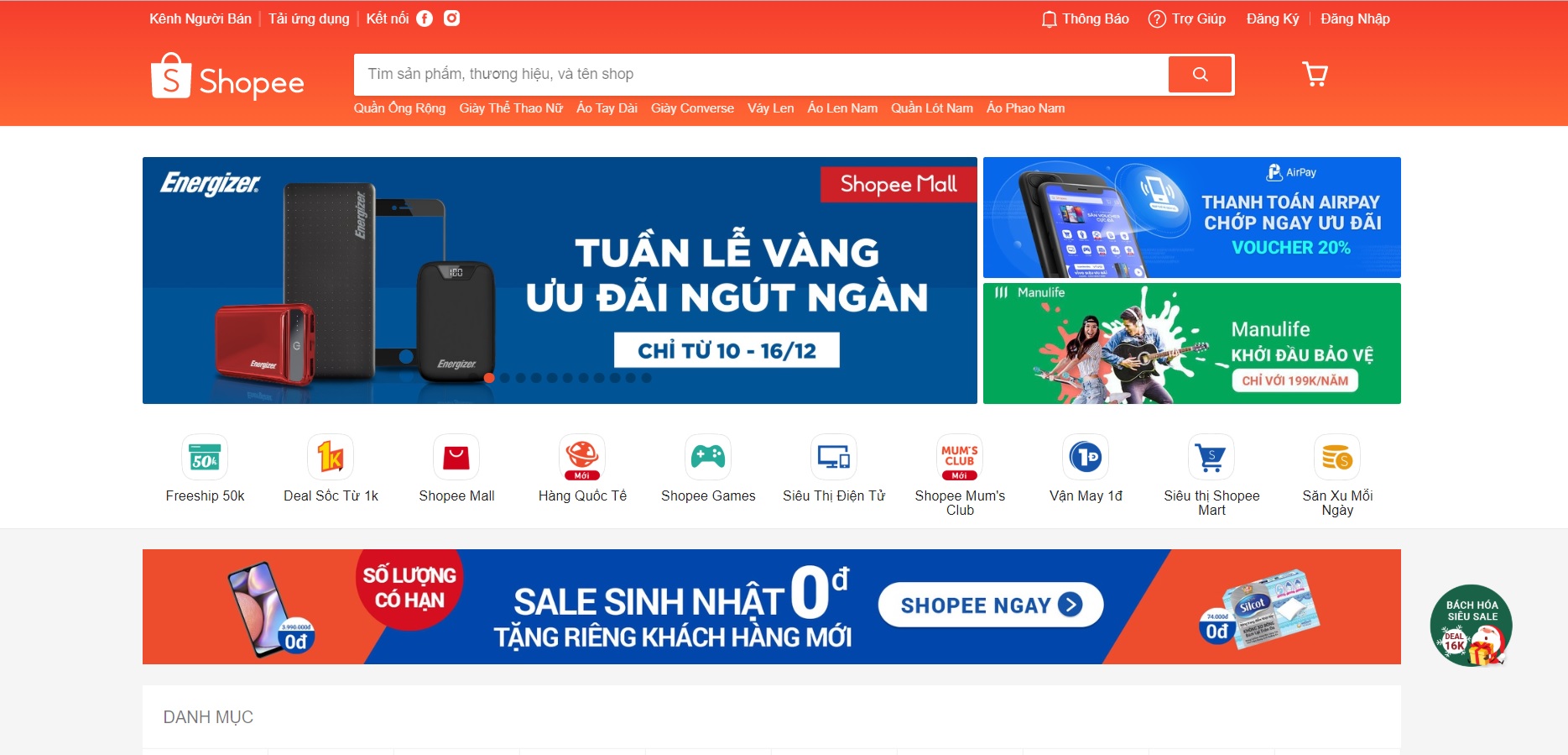 Shopee đang là một trong những sàn thương mại điện tử chiếm thị phần lớn tại thị trường Việt Nam
