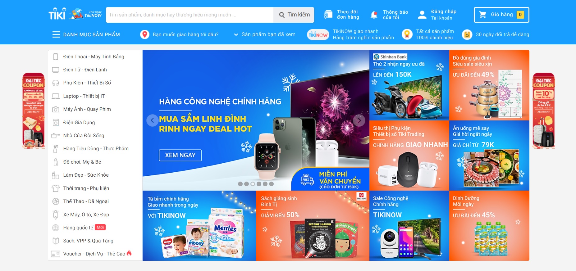 Tiki cũng thuộc Top 5 sàn thương mại điện tử hàng đầu Việt Nam