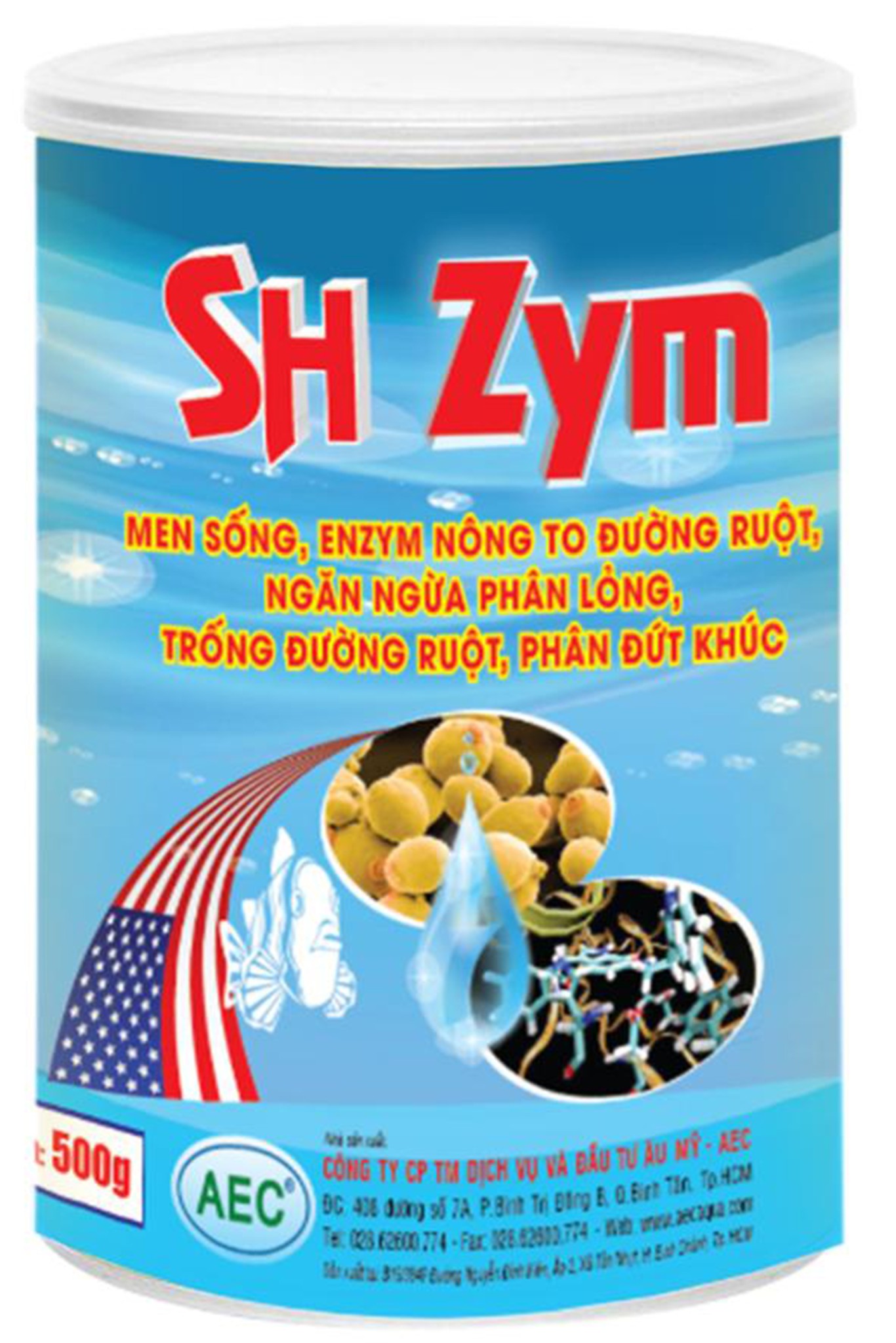  Sh Zym - Men tiêu hóa giúp tôm hấp thu dinh dưỡng