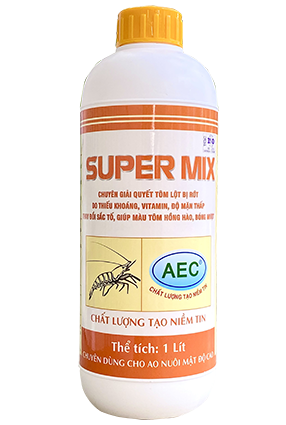  Super Mix - Khoáng chất giúp phát triển, lột vỏ đều