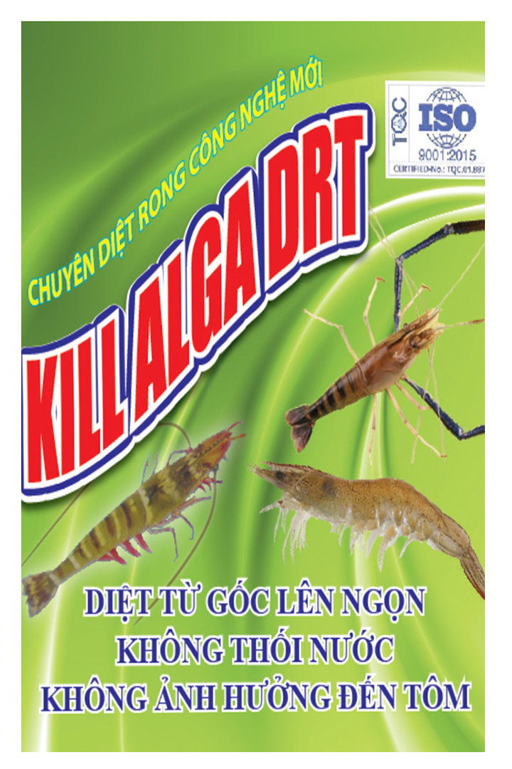 Kill Alga Drt -  Diệt rong nhớt, rong mềm, rong đuôi chồn