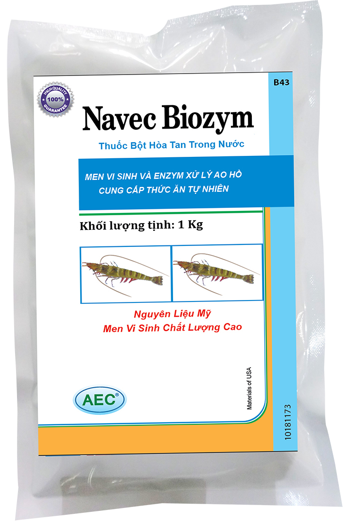  Navec Biozym - Men vi sinh xử lý ao hồ, cung cấp thức ăn tự nhiên