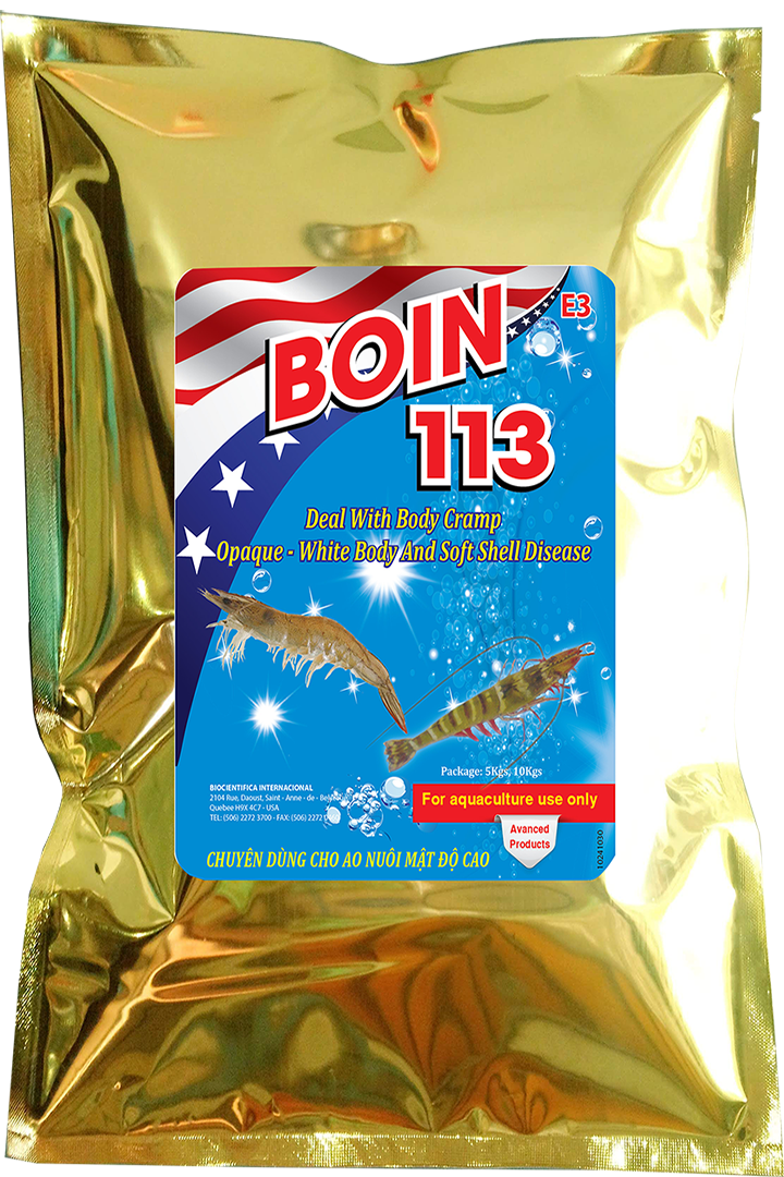  Boin 113 - Bổ sung khoáng chất cần thiết cho sự phát triển của tôm, cá