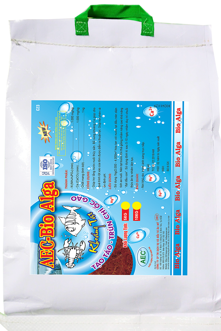  Aec – Bio Alga - Khoáng tạt – tạo tảo, trùng chỉ, ốc gạo
