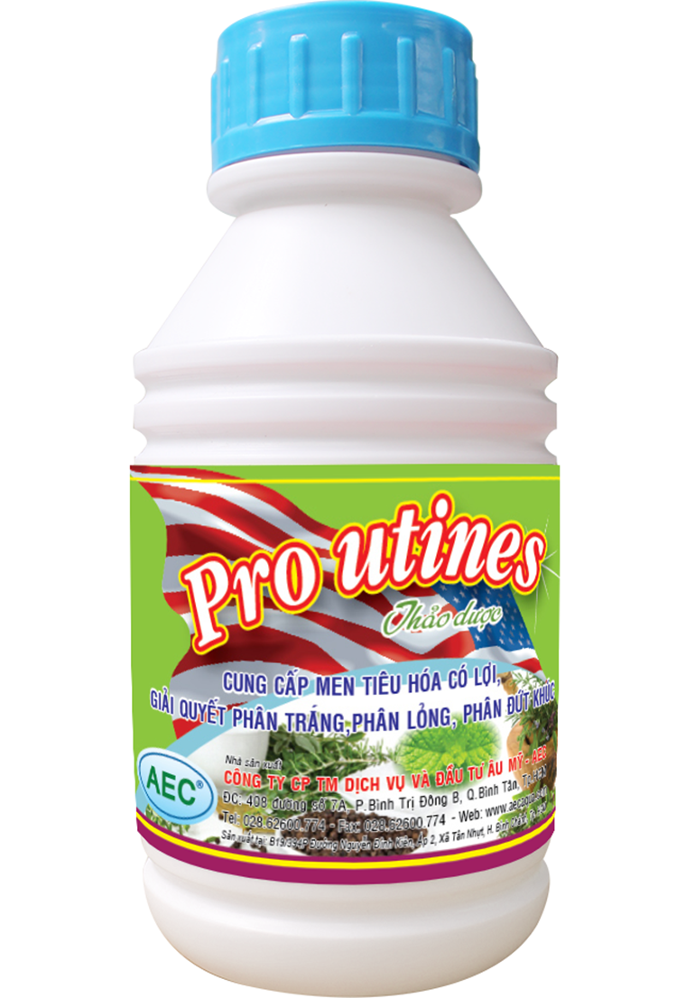  Pro Utines - Giải quyết tôm bị phân trắng, đứt khúc, lỏng