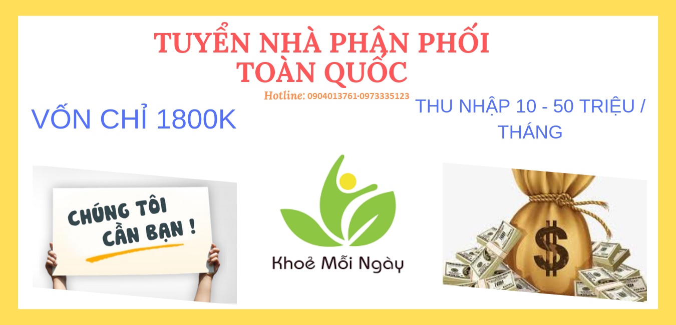 Tuyển nhà phân phối toàn quốc