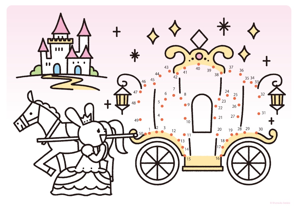 PAPER CRAFT MIỄN PHÍ #2 - Giấy tô màu, nối số, tìm đường đi