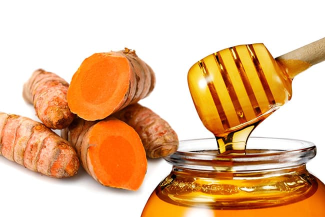 Cách trị vết thâm mụn bằng mật ong và nghệ